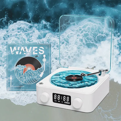 Ocean Wave Retro Music Player